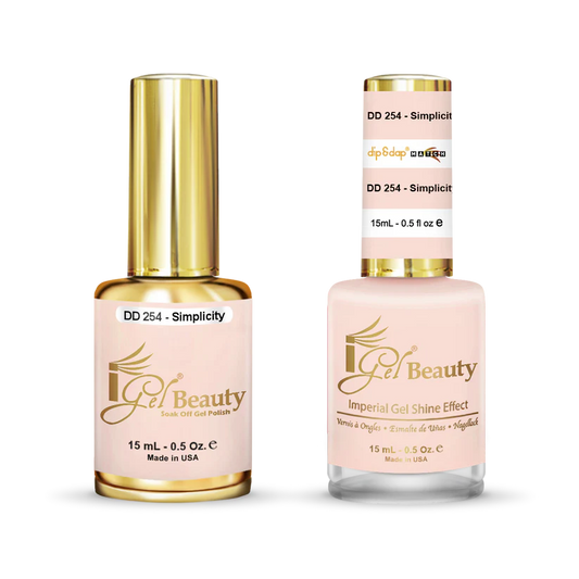 iGel Dip & Dap Duo - DD254 Simplicity