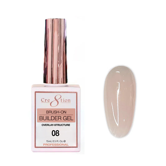 Cre8tion Gel Collection - Overlay/ Brush on Builder 0.5oz #08