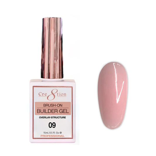 Cre8tion Gel Collection - Overlay/ Brush on Builder 0.5oz #09