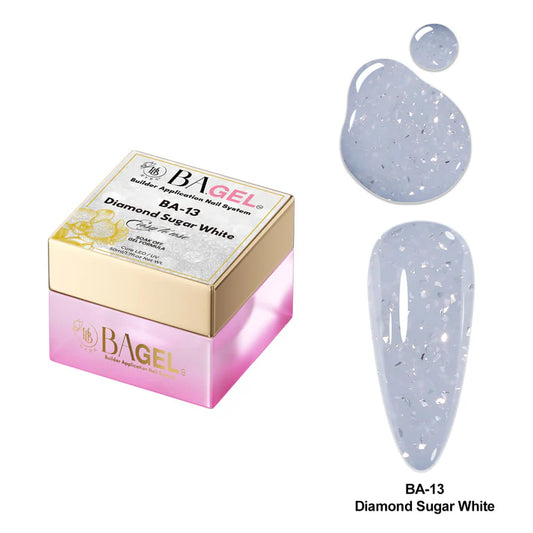 Hyba Builder Gel Application 1.7oz - BA-13 Diamond Sugar White