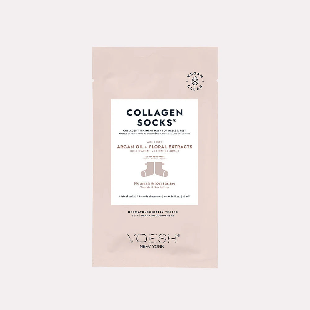 VOESH Collagen Socks with Argan Oil + Floral Extracts