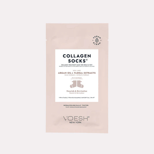 VOESH Collagen Socks with Argan Oil + Floral Extracts