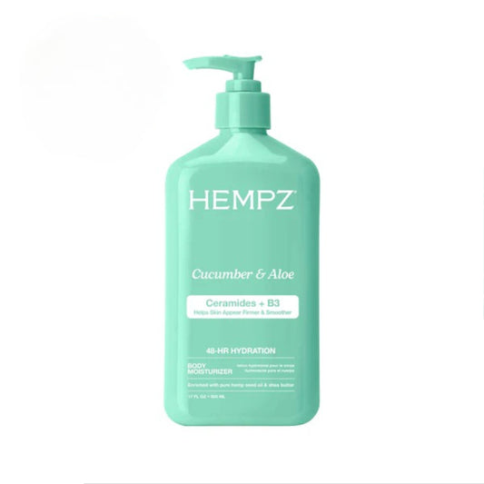 Hempz Cucumber & Aloe Body Moisturizer with Ceramides + B3