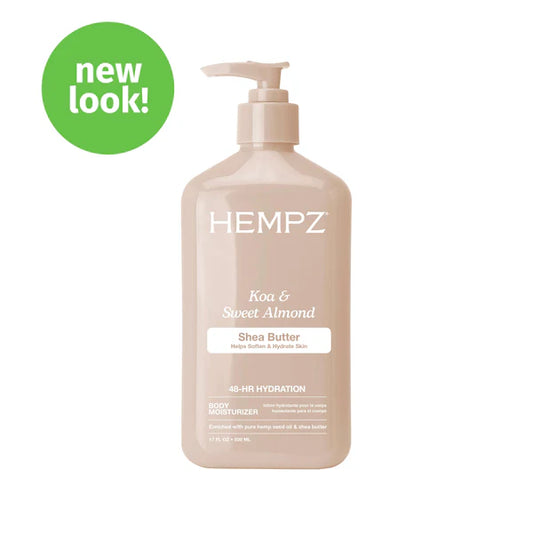 Hempz Koa & Sweet Almond Smoothing Body Moisturizer with Shea Butter