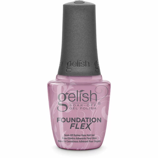 Gelish Foundation Flex Soak-Off Rubber Base Nail Gel - Light Pink