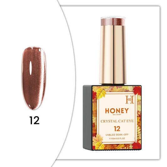 Honey CRYSTAL CAT EYE - 12