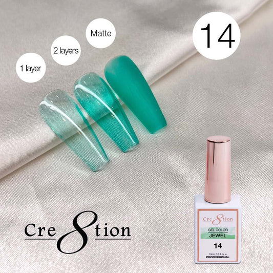 Cre8tion Jelly Gel Polish Jewel #14