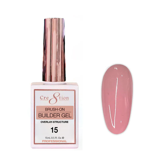Cre8tion Gel Collection - Overlay/ Brush on Builder 0.5oz #15