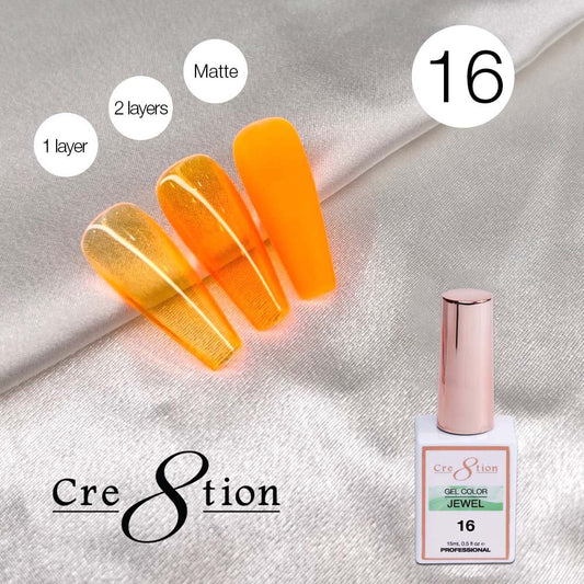 Cre8tion Jelly Gel Polish Jewel #16