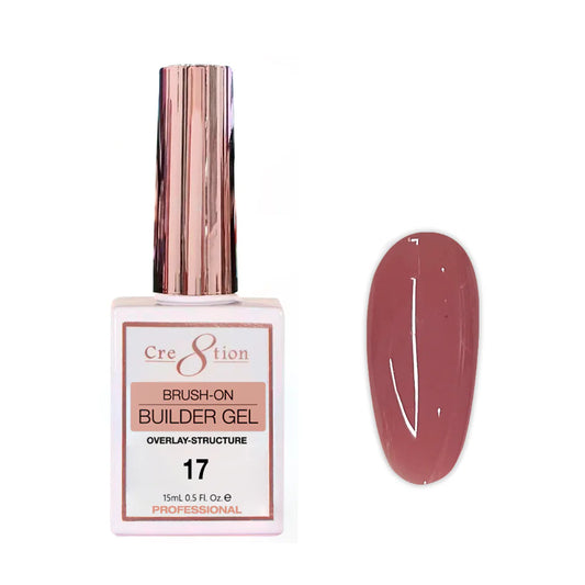 Cre8tion Gel Collection - Overlay/ Brush on Builder 0.5oz #17