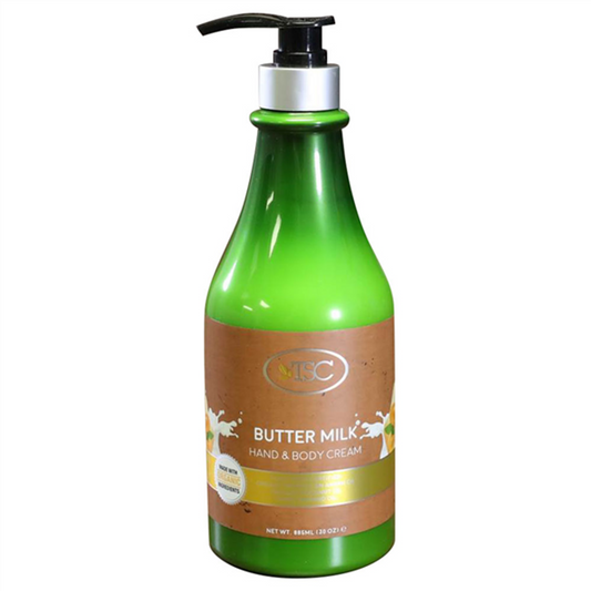 TSC Spa Organic Hand & Body Cream - Butter Milk