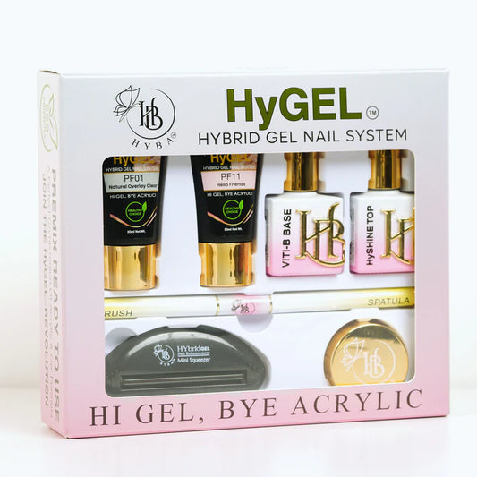 Hyba HYGEL HYBRID GEL NAIL SYSTEM - READY Kit #1