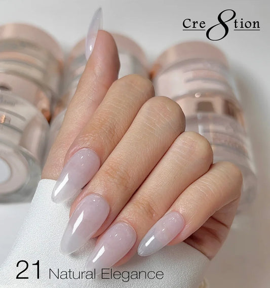 Cre8tion Natural Elegance Powder - 21