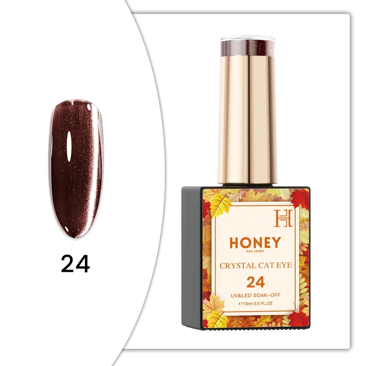 Honey CRYSTAL CAT EYE - 24