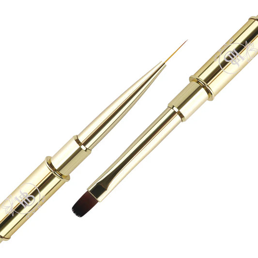 Hyba Builder Application Brush + Liner Tip (Gold)