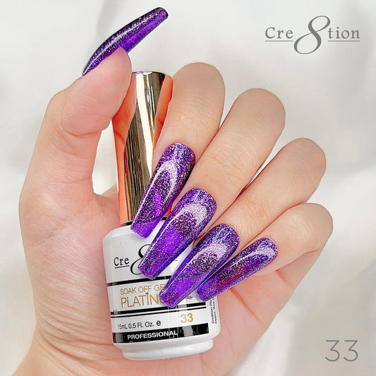 Cre8tion Platinum Gel #33