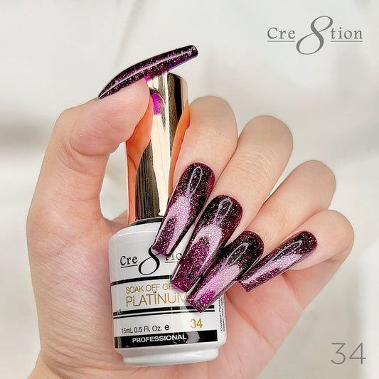 Cre8tion Platinum Gel #34