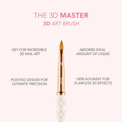 Kiara Sky Nail Art Brush - 3D Art