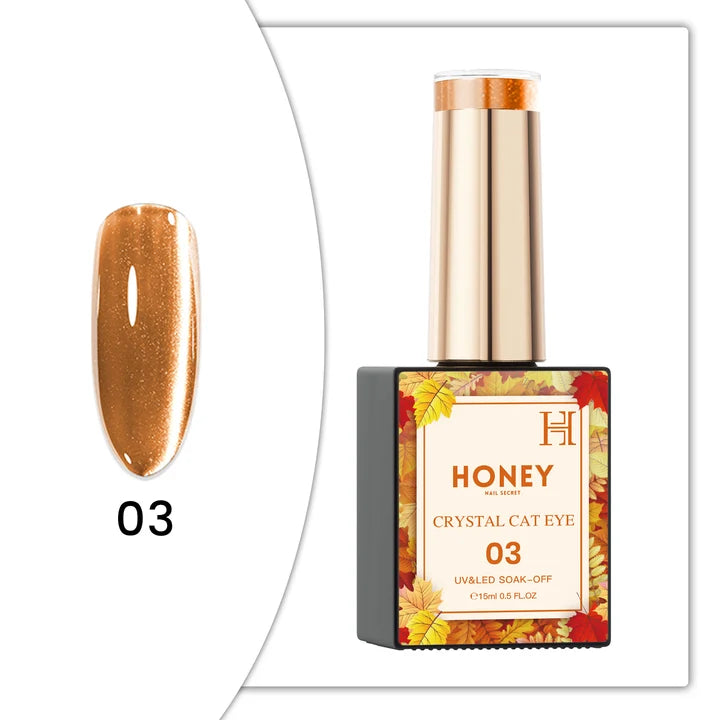 Honey CRYSTAL CAT EYE - 3