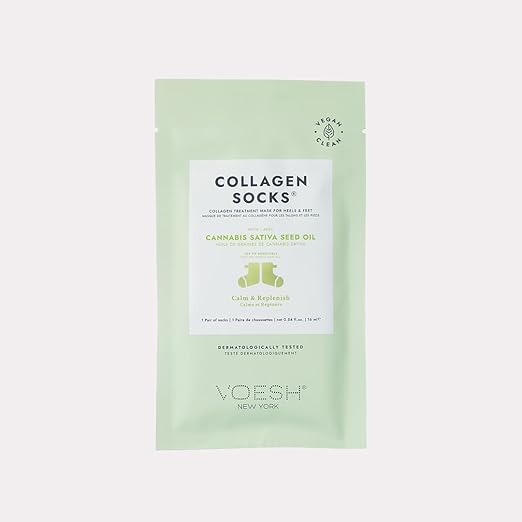 VOESH Collagen Socks with Cannabis Sativa Seed Oil