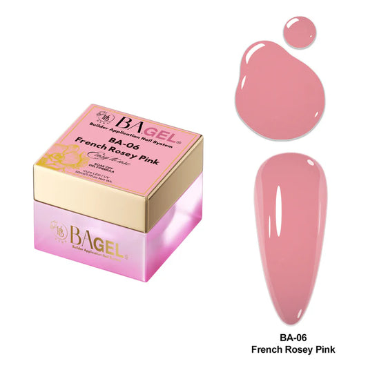 Hyba Builder Gel Application 1.7oz - BA-06 French Rosey Pink