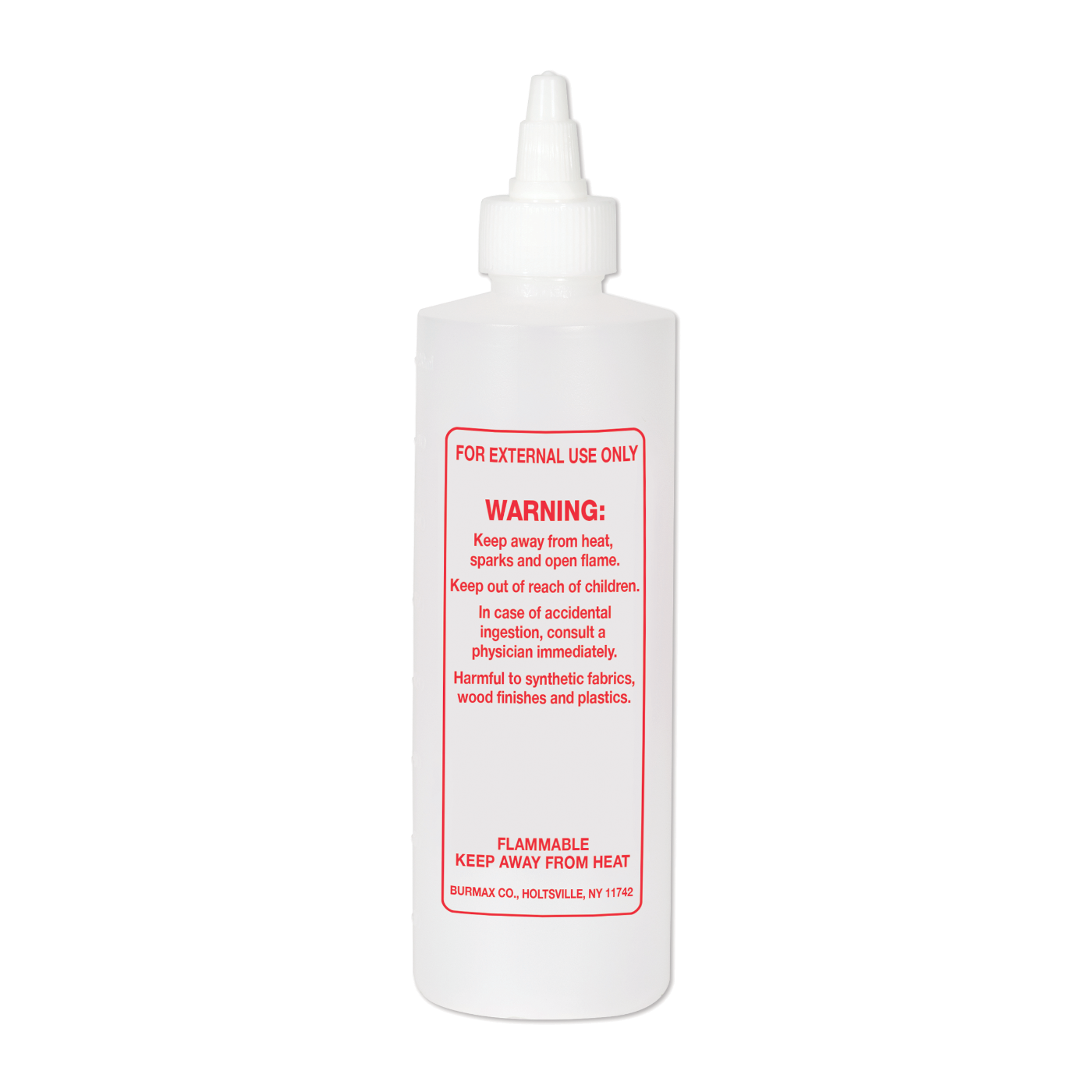Imprinted Twist Top Bottle Polish Thinner 8 oz