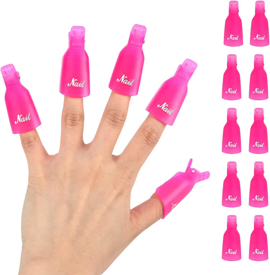 Reuseable Soak Off Clipper For Hand Nails (10pcs)