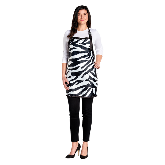 Zebra Salon Apron