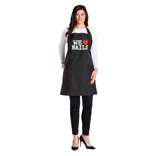 Chemical Proof "We Love Nails" Salon Apron