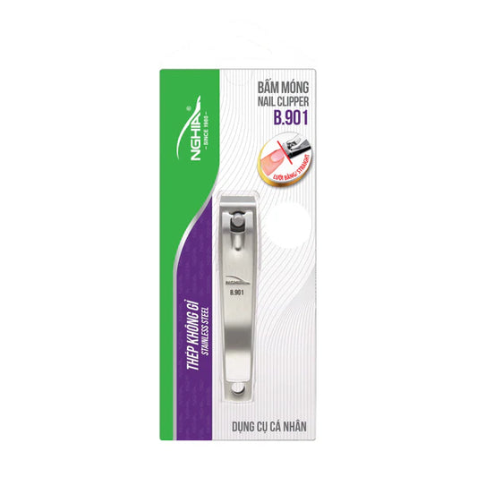 Nghia Straight Blade Large Nail Clipper - B-901 (Stainless Steel)