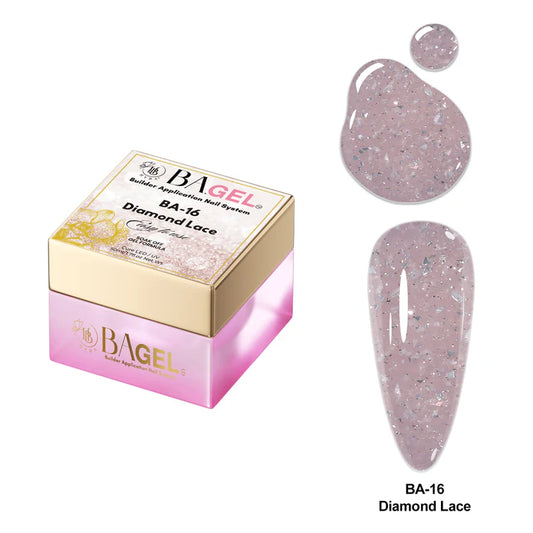 Hyba Builder Gel Application 1.7oz - BA-16 Diamond Lace