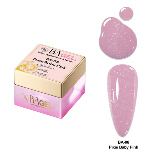 Hyba Builder Gel Application 1.7oz - BA-08 Pixie Baby Pink