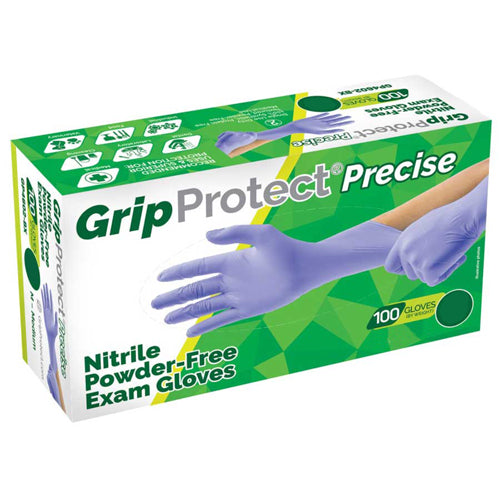 GripProtect Precise Nitrile Powder-Free Exam Gloves