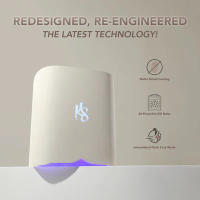 Kiara Sky Beyond Pro Rechargeable LED Lamp III - Purple