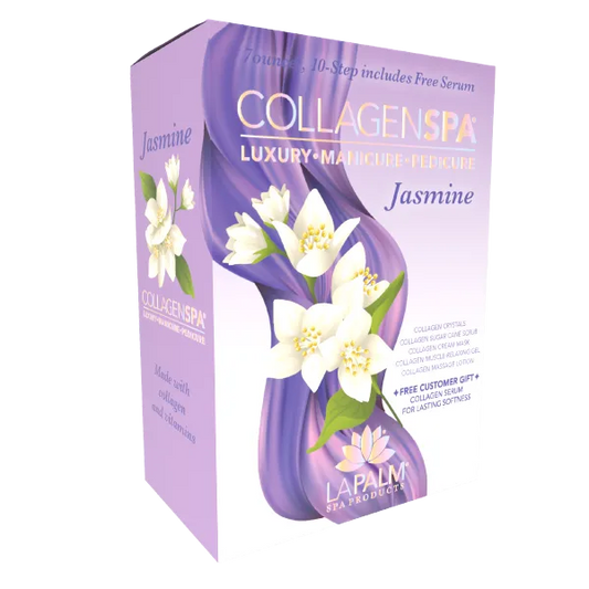 La Palm Collagen Spa 6 Step Pedicure Kit - Jasmine