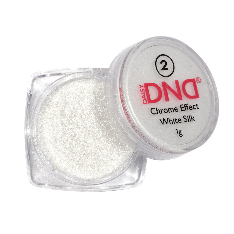 DND Chrome Effect - White Silk 1G