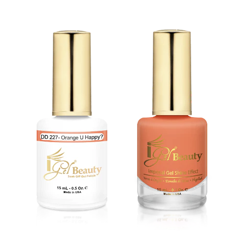 iGel Gel & Polish Duo, DD227 - Orange U Happy?