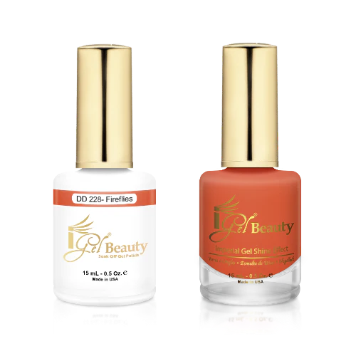 iGel Gel & Polish Duo, DD228 - Fireflies
