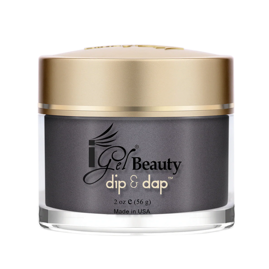 iGel Dip & Dap Powder 2oz - DD242 - Black Pearl