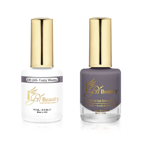 iGel Gel & Polish Duo, DD245 - Fuzzy Wuzzy