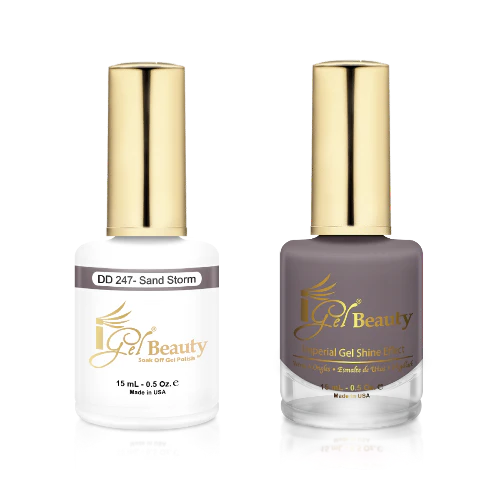 iGel Gel & Polish Duo, DD247 - Sand Storm