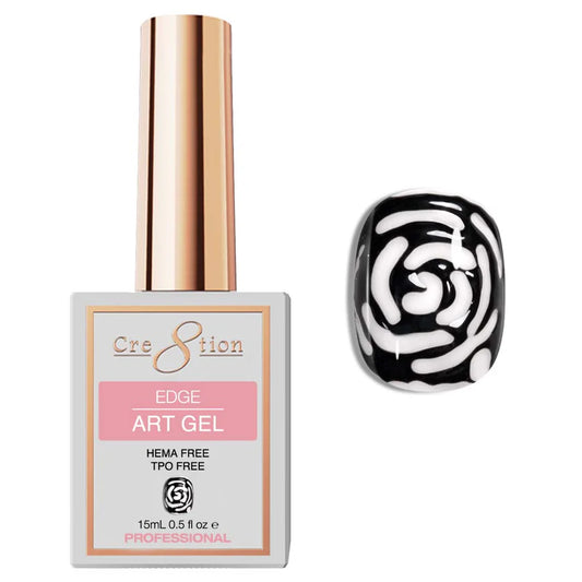 Cre8tion The Edge Art Gel Black 0.5oz