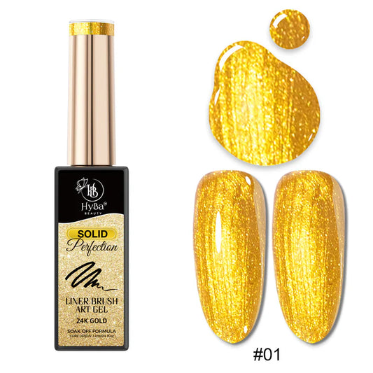 Hyba 24K Gold Liner Gel #01