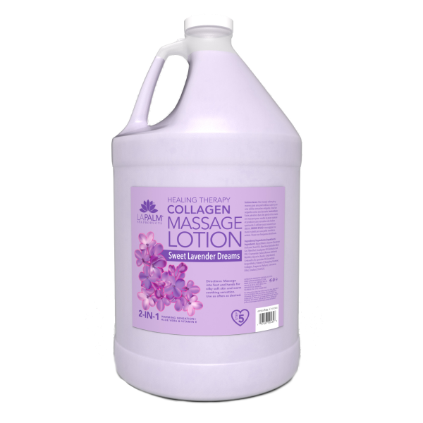 La Palm Healing Therapy Massage Lotion - Sweet Lavender