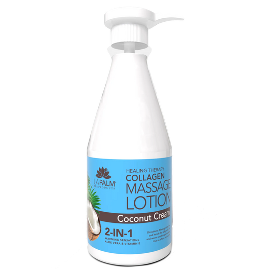 La Palm Healing Therapy Massage Lotion - Coconut Cream