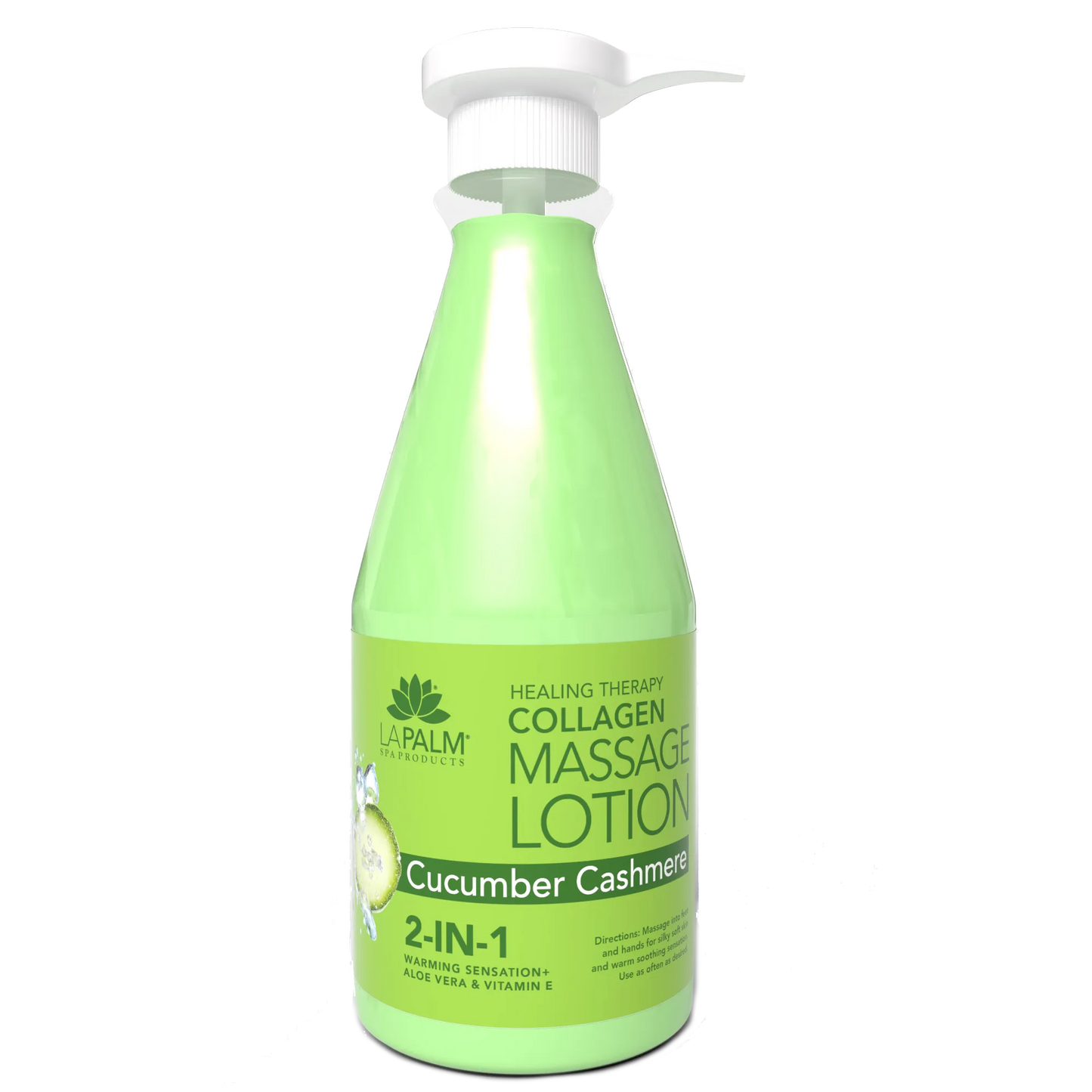 La Palm Healing Therapy Massage Lotion - Cucumber Cashmere