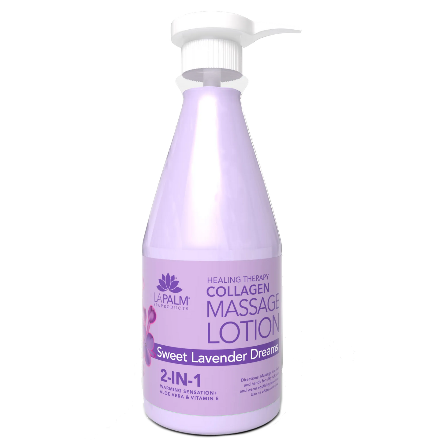La Palm Healing Therapy Massage Lotion - Sweet Lavender