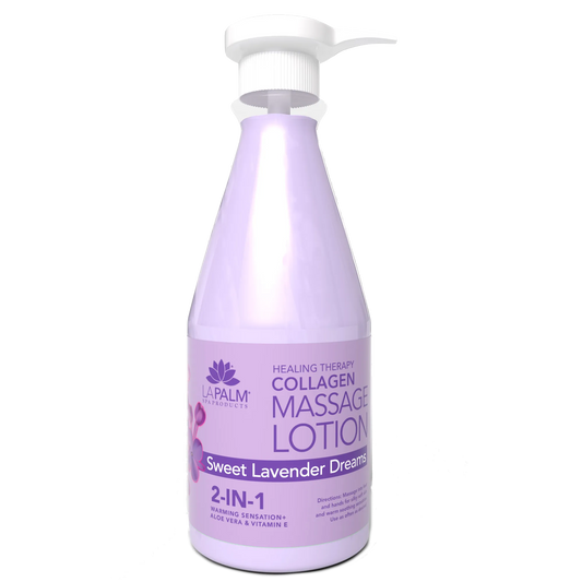 La Palm Healing Therapy Massage Lotion - Sweet Lavender