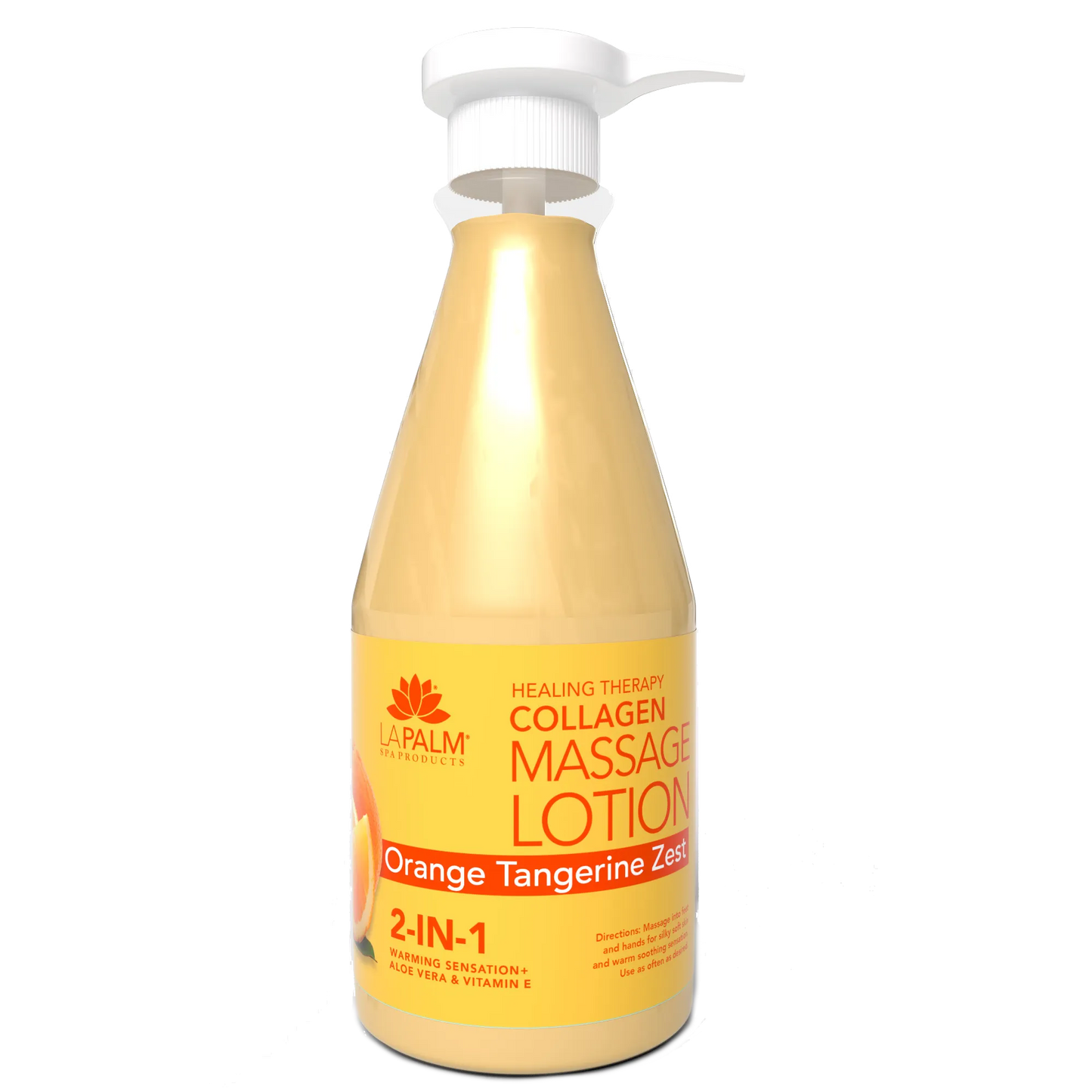 La Palm Healing Therapy Massage Lotion - Orange Tangerine Zest