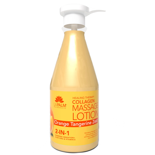La Palm Healing Therapy Massage Lotion - Orange Tangerine Zest
